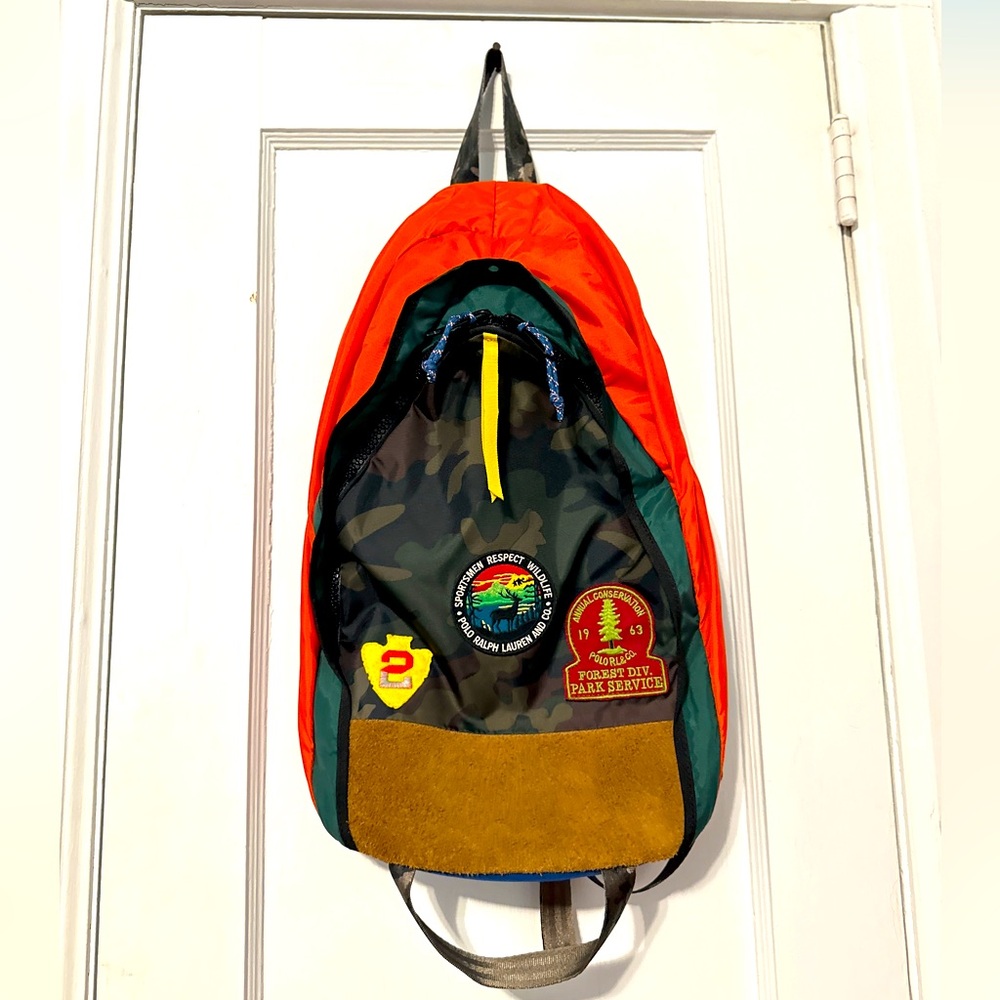 Polo Ralph Lauren Sportsman Crossbody Satchel Bag in EUC